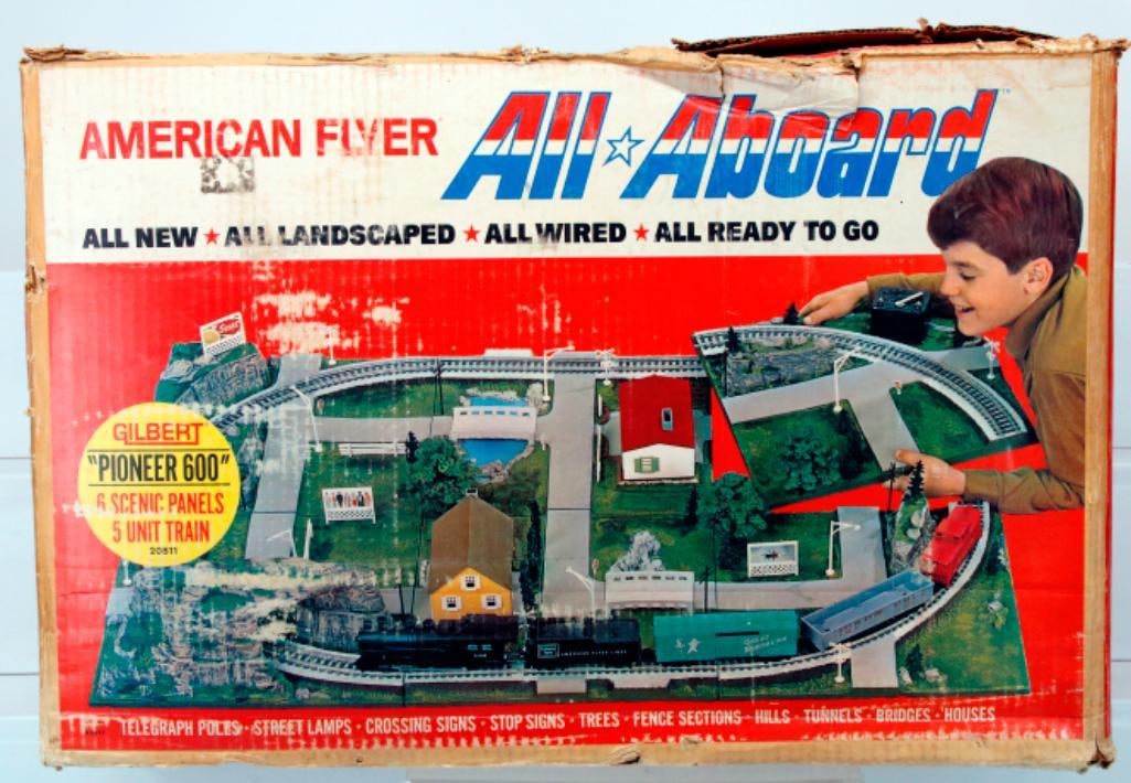 American Flyer Postwar S Gauge All Aboard Scenic Panels (1 of 11)