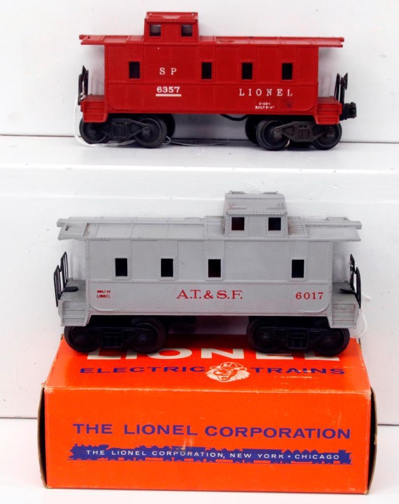 Lionel Postwar O Gauge 6017 - 185 Caboose and 6357 Caboose (1 of 7)