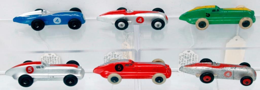 Dinky Toys Six (6) Assorted Race Cars (1 of 6)