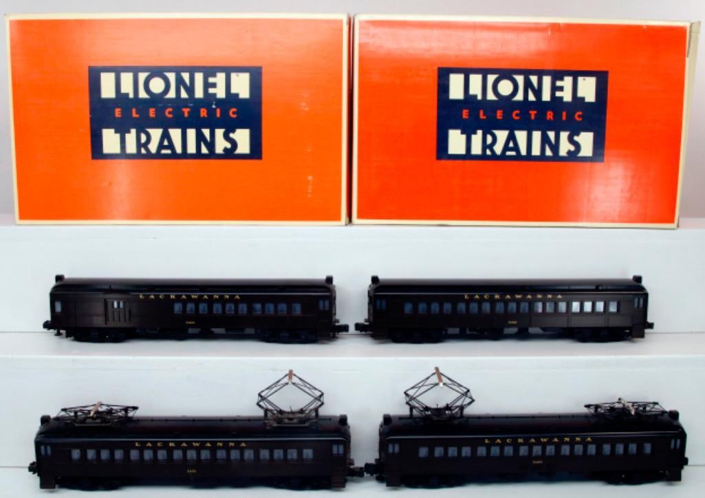 Lionel Modern O Gauge Lackawanna Multiple-Unit Commuter Cars and Lackawanna Multiple-Unit Commuter (1 of 7)