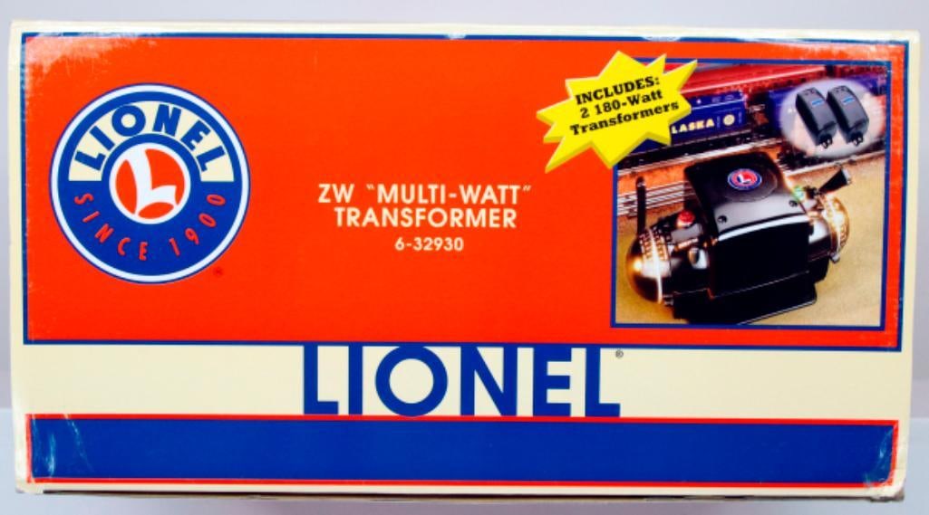 Lionel Modern ZW Multi-Watt Transformer #6 - 32930 Boxed (1 of 3)