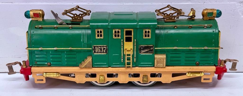 American Flyer Prewar Wide Gauge 4637 Pocahontas Electric Locomotive (1 of 6)