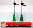 Lionel Prewar Standard Gauge 082 Automatic Semaphore and 082N Automatic Semaphore