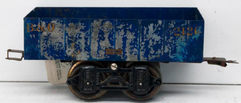 Voltamp Prewar 2 inch #2126 4 wheel Gondola mid-period circa 1914 - 1915 (1 of 6)