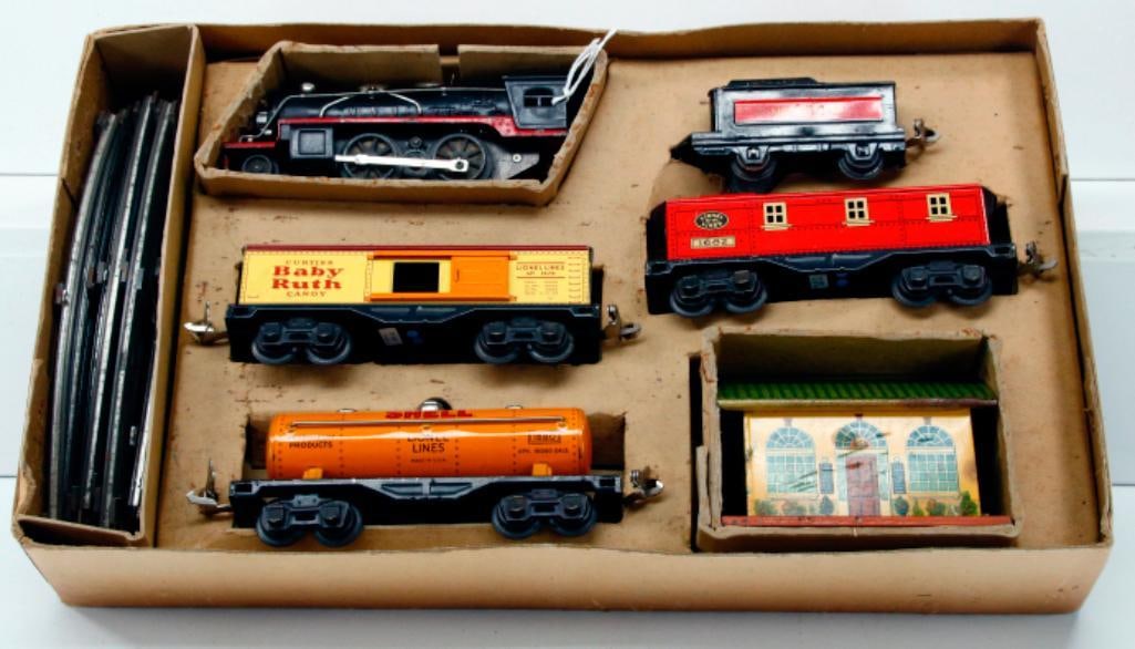 Lionel Prewar O Gauge No. 1055E Outfit Freight Set Boxed (1 of 13)
