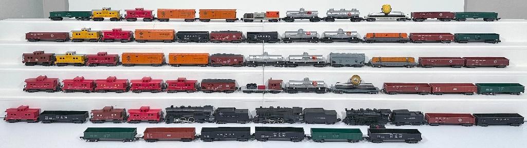 American Flyer Postwar S Gauge Fifty-Nine (59) Assorted Freight Cars (1 of 13)