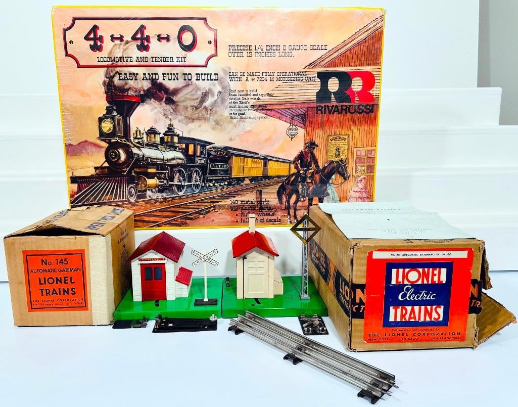 Rivarossi O Gauge 4 - 4 - 0 Genoa Locomotive and Tender Kit Boxed (1 of 18)