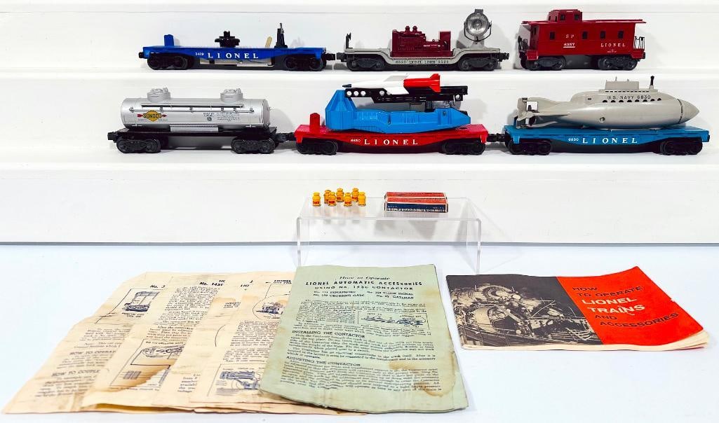 Lionel Postwar O Gauge Six (6) Assorted Freight Cars (1 of 7)