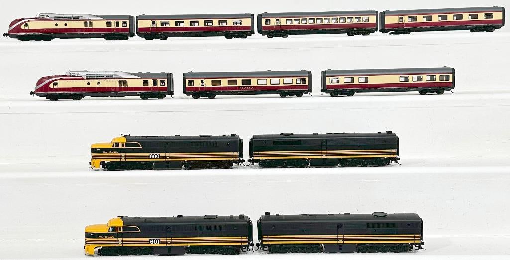 Life - Like Unknown Manufacturer HO Scale A - B - B - A Rio Grande Alco Units/Unknown Manufacturer (1 of 8)