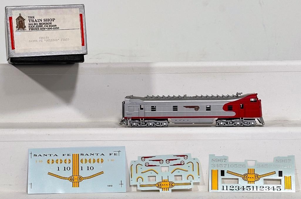 Train Shop Kutma HO Scale Santa Fe Bulldog Diesel Engine (1 of 9)