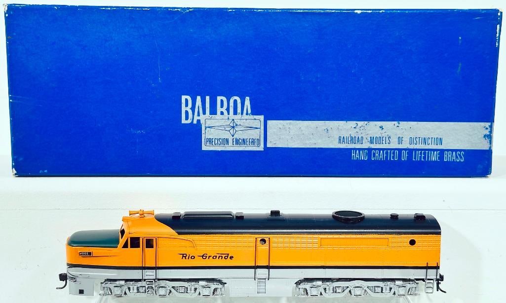 Balboa Scale Models Brass HO Scale D&RGW A Powered Alco Unit (1 of 7)