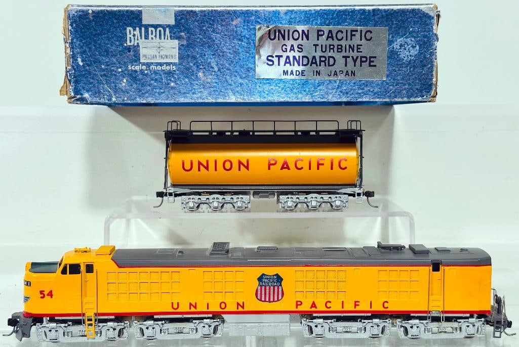 Balboa Scale Models Brass HO Scale Union Pacific Gas Turbine Standard Type (1 of 7)