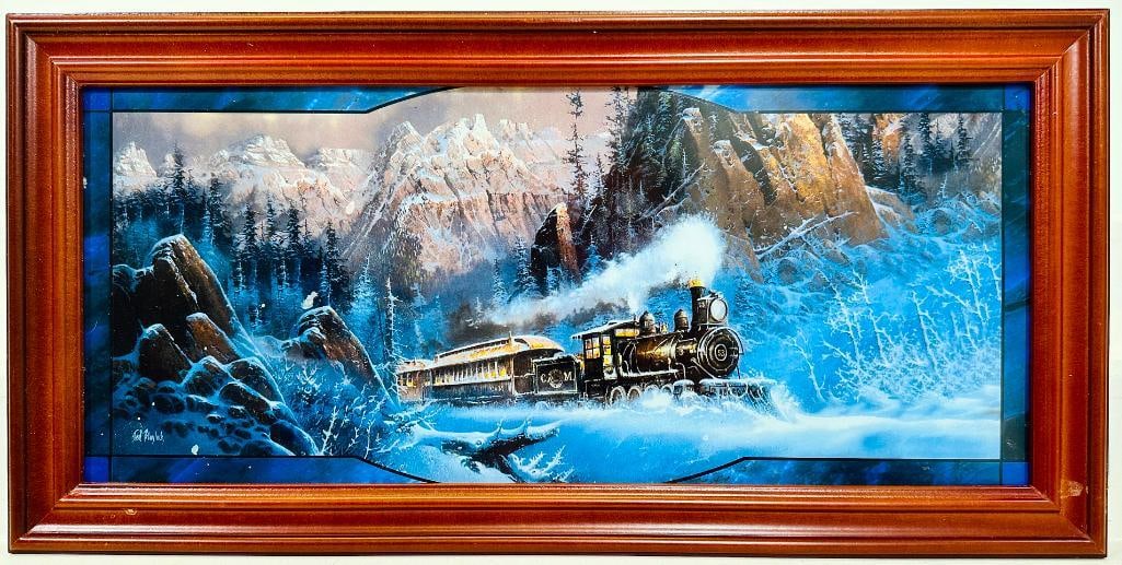 Bradford Exchange Picture “Age Of Steam?? by Ted Blaylock (1 of 5)