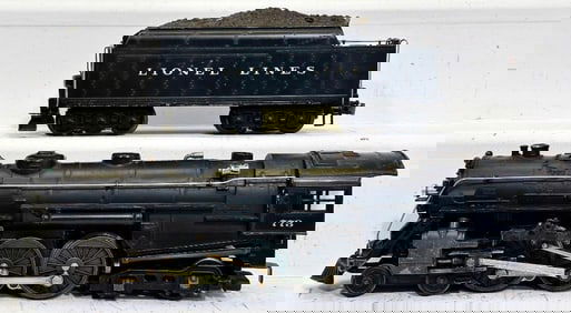Lionel Postwar O Gauge 773 Hudson Locomotive from 1950 and 2426W Tender