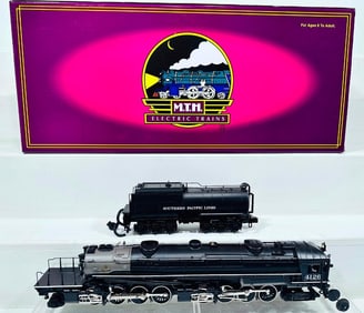 MTH Modern O Gauge Southern Pacific AC-6 Cab Forward Diecast Locomotive and Tender with PS 1.0 Boxed