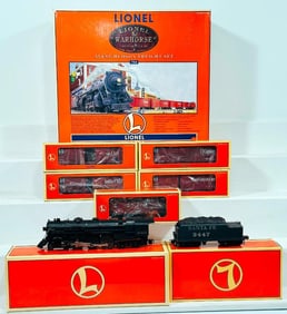 Lionel Modern O Gauge Warhorse AT&SF Hudson Freight Set