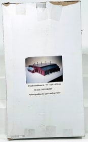 Scale University Modern O Gauge Five-Stall Roundhouse