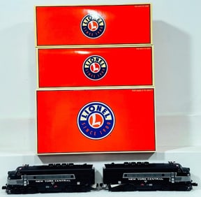 Lionel Modern O Gauge New York Central F3 A - A Diesel Units Boxed #6 - 14552