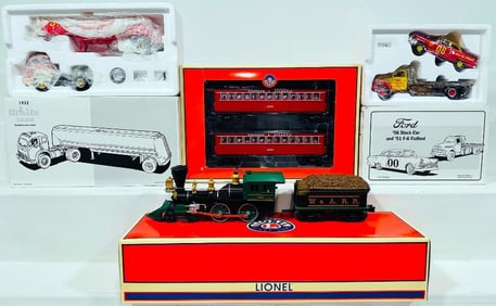 Lionel Modern O Gauge General 4-4-0 Locomotive with Train Sounds Tender Diecast