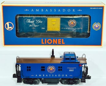 Lionel Modern O Gauge Ambassador "Thank You" Box Car