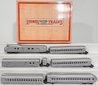 Lionel Modern O Gauge Union Pacific Silver Streamliner Passenger Set with PS 2.0 Boxed
