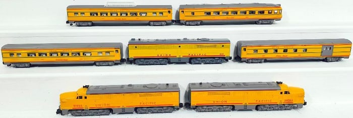 American Flyer Postwar S Gauge Union Pacific Pony Express Passenger Set