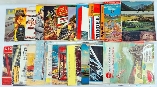 Toy Train Original Catalogs primarily Lionel