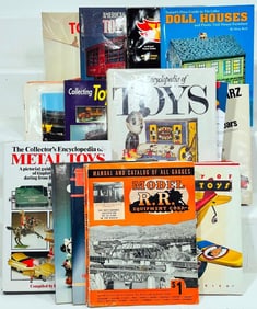Toy Train and Toy Collectible Books