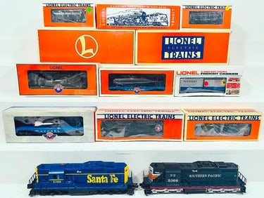 Lionel Modern O Gauge Santa Fe GP - 9 Diesel - TTOS 30th Anniversary SD - 9 Diesel Engine -221C USMC