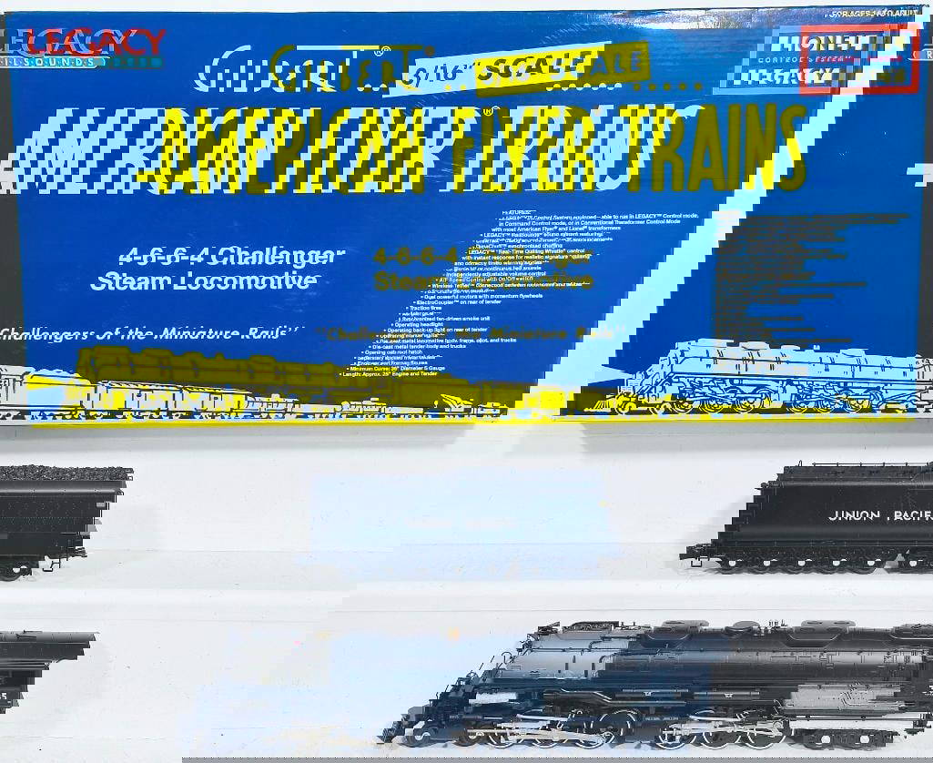 American Flyer Lionel Modern S Gauge 4664 Union Pacific Challenger