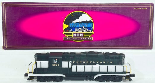 MTH Modern O Gauge Pennsylvania GP - 7 Diesel Engine with PS 1.0 Boxed