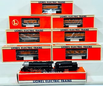Lionel Modern O Gauge 1990 LCCA Convention Locomotive and Tender/Seven Assorted TCA Passenger Cars