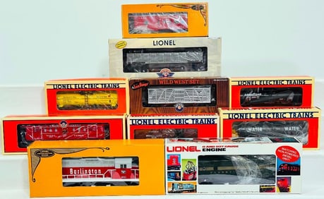 Lionel Modern O Gauge Burlington SD28 Diesel Switcher-Green Pennsylvania F-3 B Nonpowered Dummy Unit