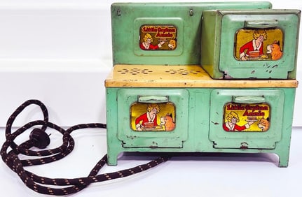 Marx Prewar Little Orphan Annie Stove