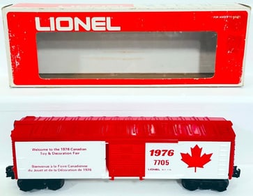 Lionel Modern O Gauge 1976 Canadian Toy and Decoration Fair Box Car