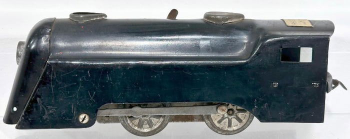 Marx Prewar O Gauge Commodore Vanderbilt Black Locomotive Factory Prototype