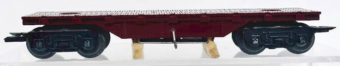 Marx Postwar O Gauge Plastic Flat Car Track Cleaning Factory Prototype