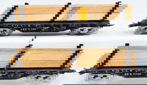 Marx Postwar O Gauge New York Central Lumber Car X2 Factory Archives