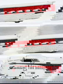 Marx Postwar O Gauge Aerotrain 3 Car Streamliner Passenger Set Factory Prototype (1 of 11)