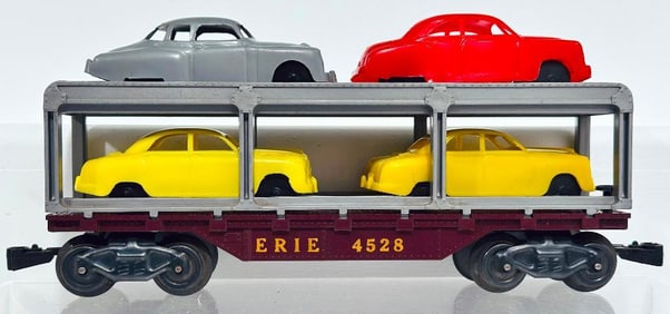 Marx Postwar O Gauge Auto Carrier Car Factory Prototype