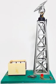 Marx Postwar O Gauge Antenna Tower and Relay Station Factory Prototype