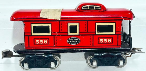 Marx Postwar O Gauge 556 New York Central 8 Wheel Caboose Factory Prototype