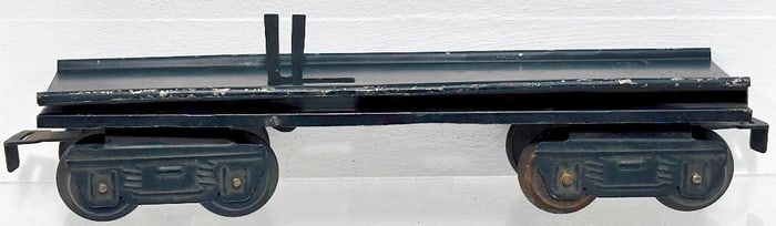 Marx Postwar O Gauge Operating Ramp Flat Car Factory Prototype