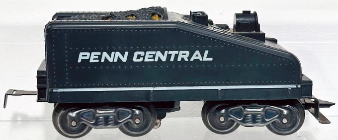 Marx Postwar O Gauge Penn Central Black Tender Factory Prototype