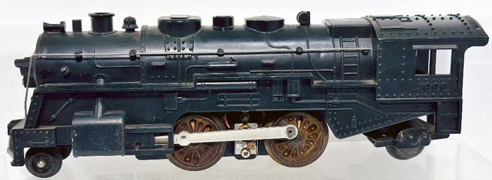 Marx Postwar O Gauge 1666 black Locomotive Factory Prototype