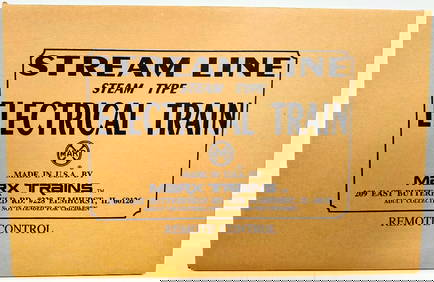 Marx Modern O Gauge US Army Locomotive and Tender and US Medical Unit Transport Car (1 of 13)