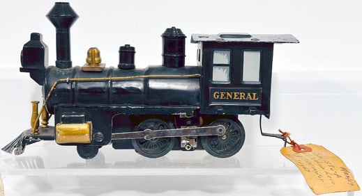 Marx Postwar O Gauge Old-fashioned General Locomotive Factory Prototype