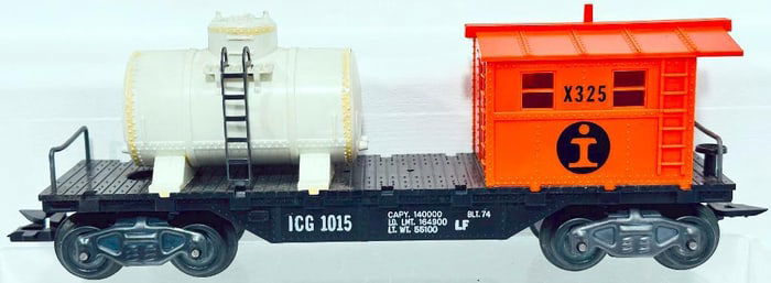 Marx Postwar O Gauge ICG 1015 Work Caboose with fuel tank Factory Archives