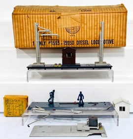 Marx Postwar O Gauge Fueling Depot Factory Prototype
