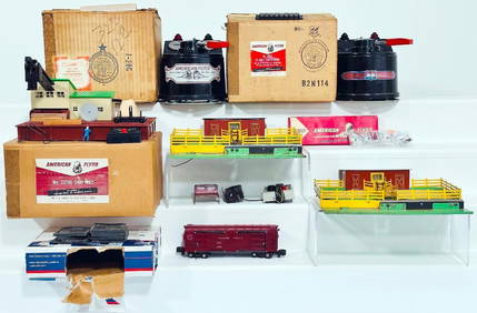 American Flyer Postwar S Gauge Number 22050 175 Watts Transformer Boxed/#23796 Sawmill/#19B 300 Watt (1 of 14)